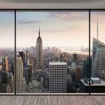 Vlies Fototapete New York Penthouse
