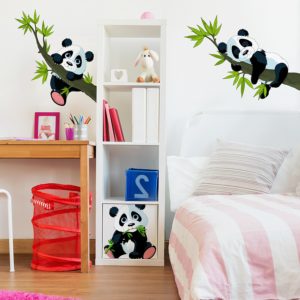Wandtattoo Pandabären Kinderzimmer