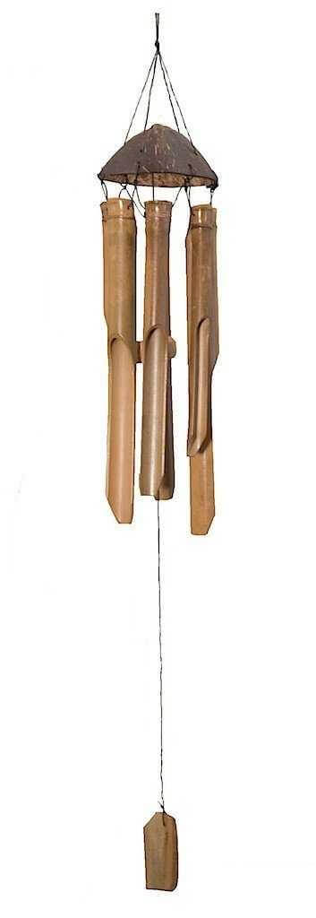 Windspiel aus Bambus